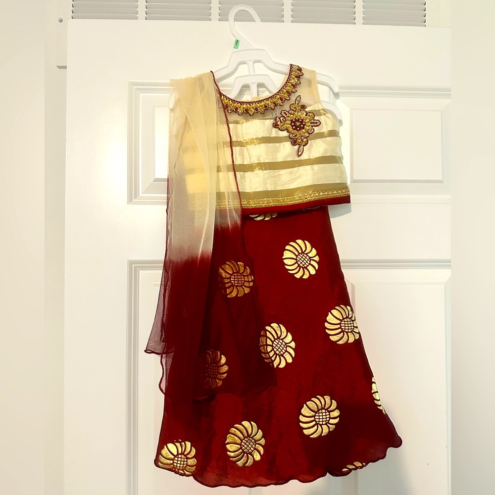 New toddler 2T size Indian gown/Lehenga